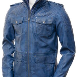 Blue_Leather_Biker_Jacket_Men’s