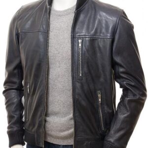 Men’s_Blue_Leather_Bomber_Jacket