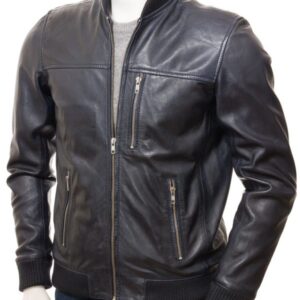 Men’s_Blue_Leather_Bomber_Jacket_2