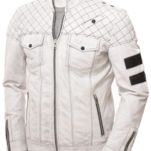 Men’s_White_Quilted_Biker_Jacket